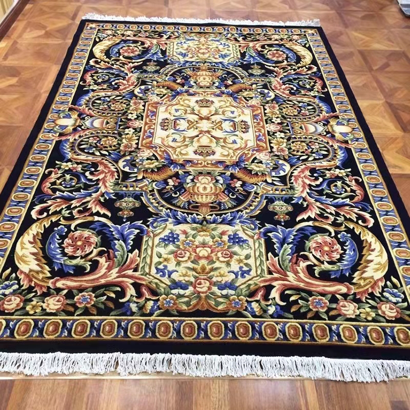 手工打結(jié)羊毛地毯