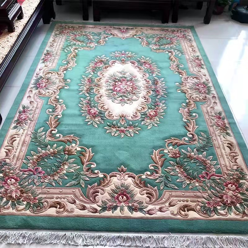 手工打結(jié)羊毛地毯